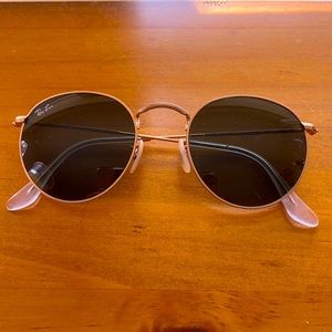 Ray-Ban RB3447 Round Metal Sunglasses